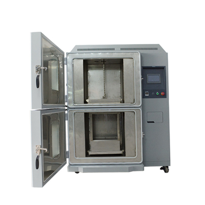 Giá tốt. 304 Thép Phòng thử sốc nhiệt nhanh Khu vực hai Tiêu chuẩn IEC 60068-2-14 trực tuyến