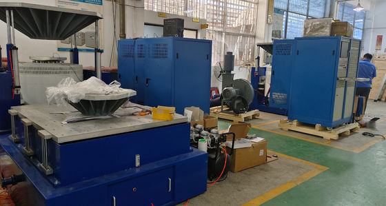 Giá tốt. Hệ thống rung tần số cao với bàn 3m x 3m, lực sine và ngẫu nhiên 70kN để thử nghiệm các bộ phận pin trực tuyến